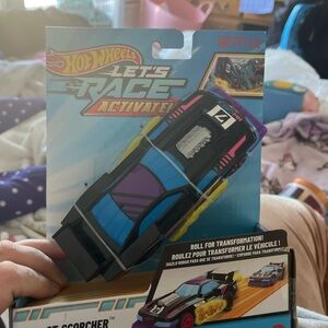 Mattel Hot Wheels Let's Race Activate Car - Blue, Purple, Black